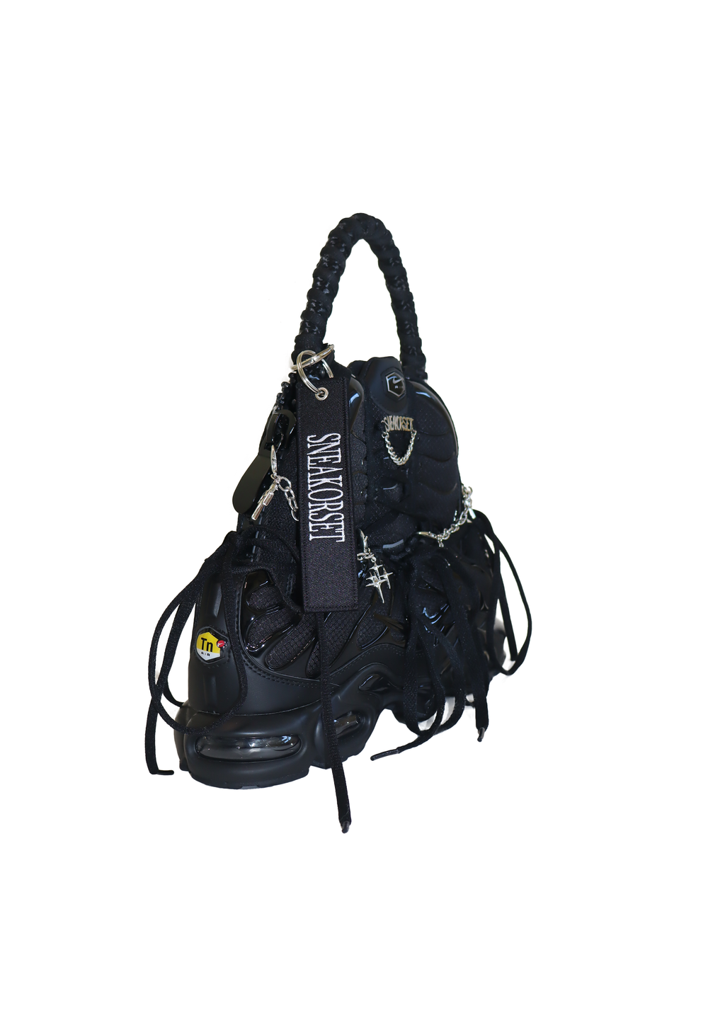 BLACK SNEAKERS BAG